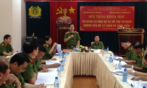 Hội thảo Thi hành án hình sự và hỗ trợ tư pháp - Những vấn đề lý luận và thực tiễn
